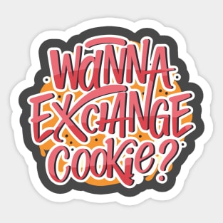 National Cookie Exchange Day – December Sticker